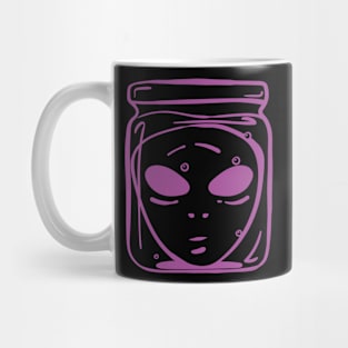 purple alien Mug